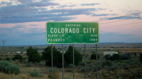 Colorado City, Arizona (same as Hildale, Utah) United States Photo by Ricardo630 Ricardo630 03:44, 9 August 2006 (UTC)  Image showslandscape with trees telephone poles, a few buildings, and in the foreground is the green "entering Colorado City" highway sign. It also reads "elevation 5,000, founded 1985."