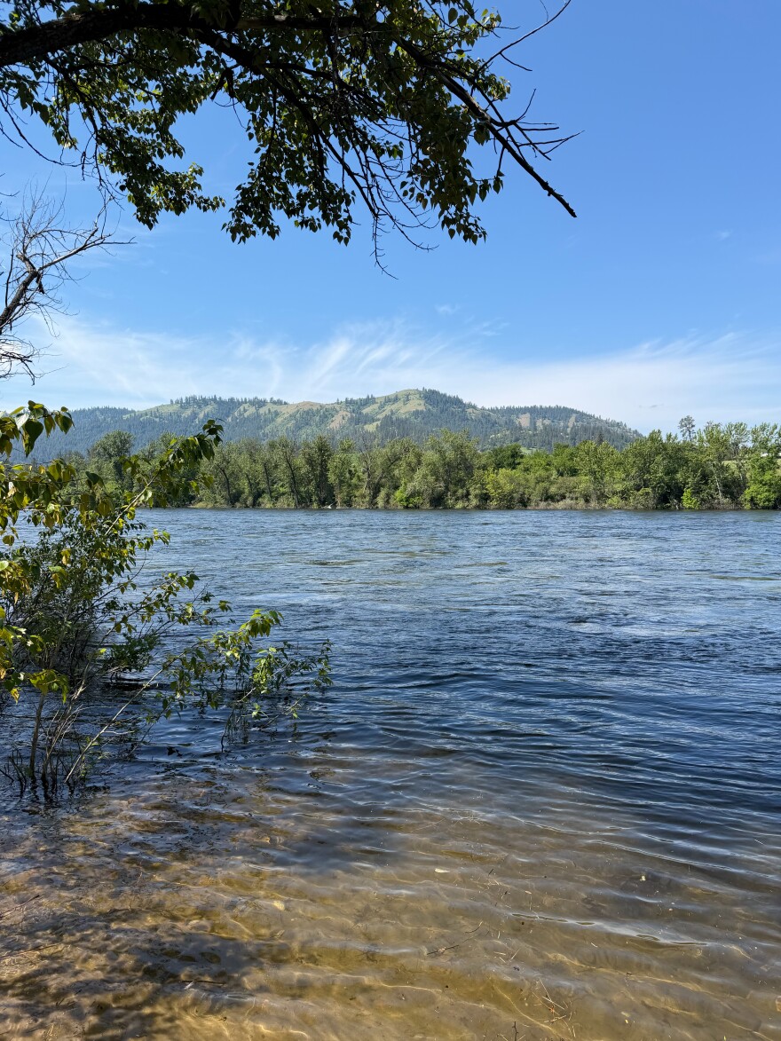 The Heart of the Monster Nez Perce National Historic Park is seen along the Clearwater River in Idaho.