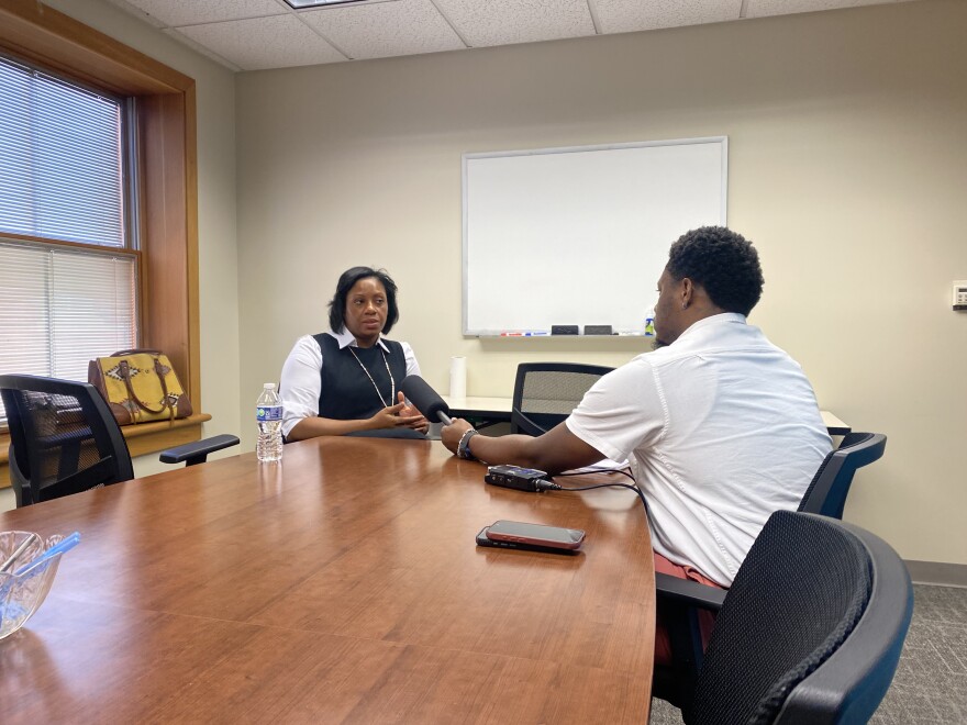 WBHM'S James Giles interviews CASA Program Director Jasmine Branch