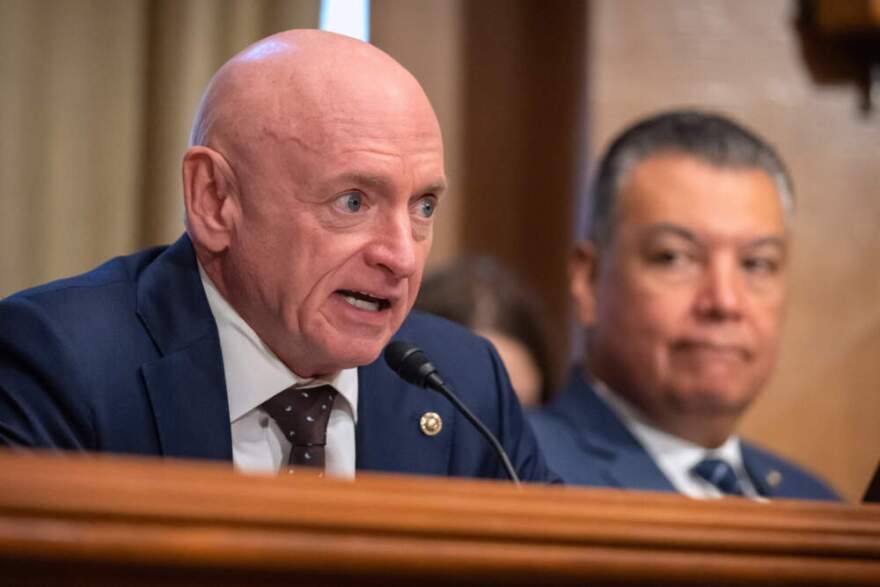 Sen. Mark Kelly, D-Ariz.(Mark Schiefelbein/AP)