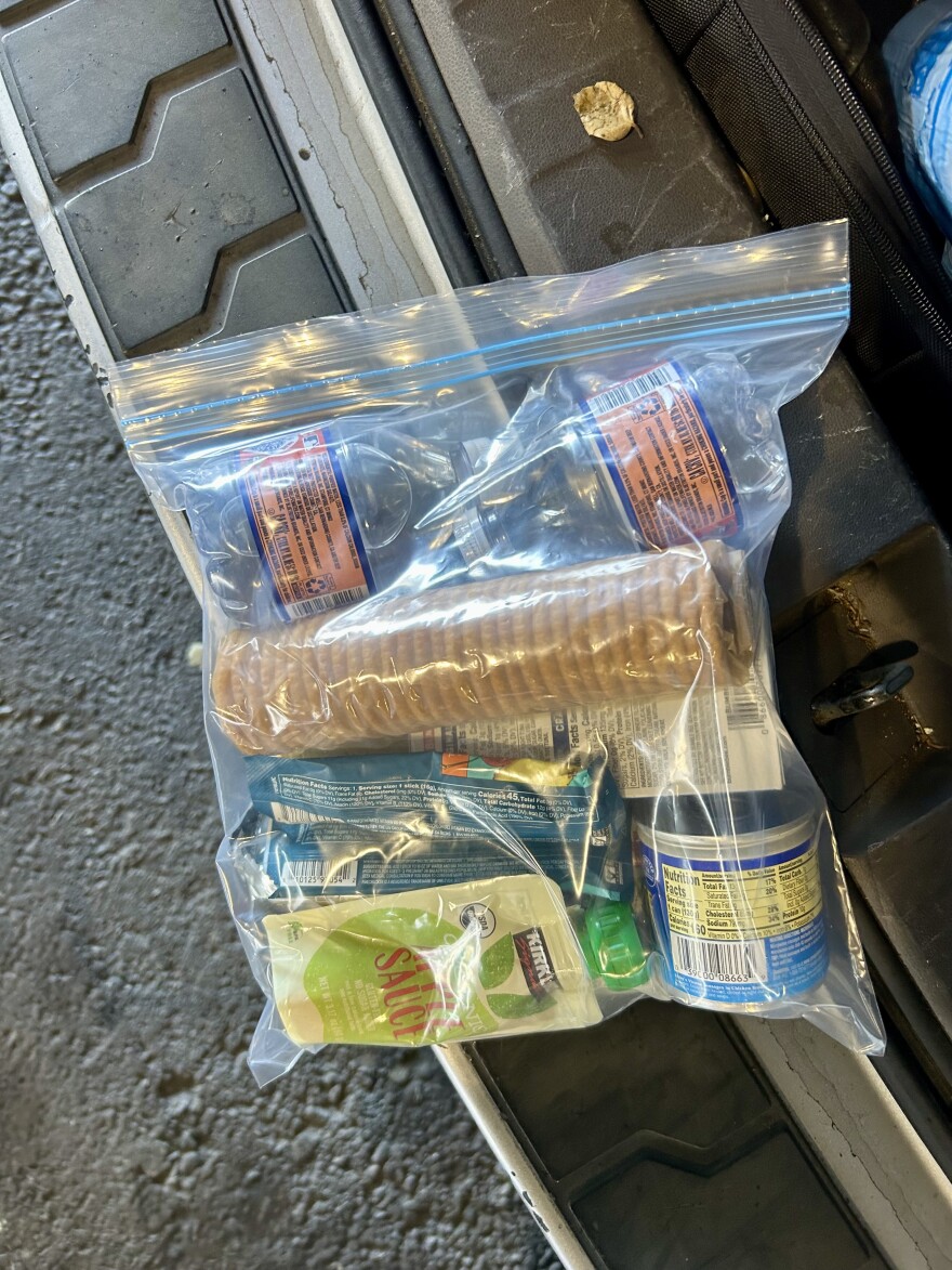 A LifeMoves snack pack