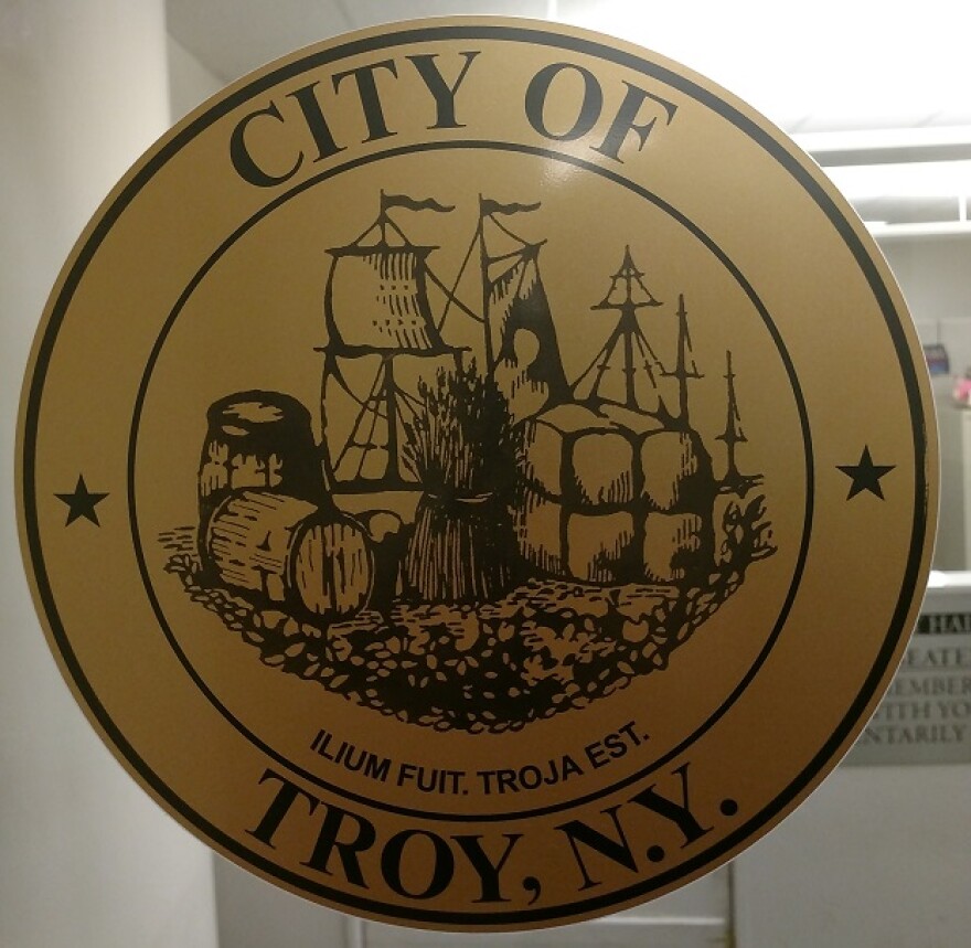 Troy's city seal