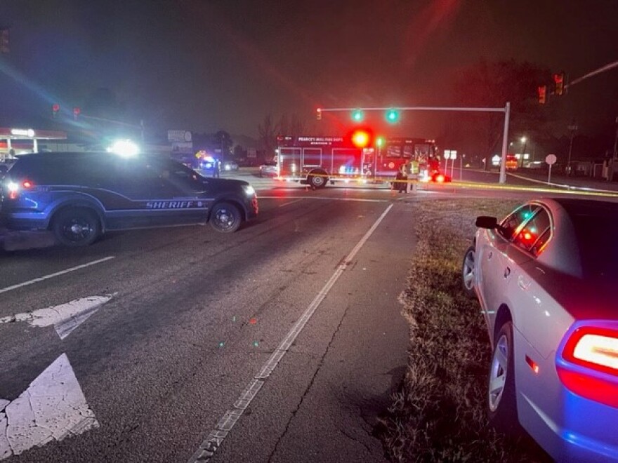 A North Carolina deputy was killed while investigating a business robbery early Friday morning.