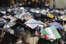 University of Toledo commencement ceremony, Saturday, May 5, 2018, in Toledo, Ohio. (Carlos Osorio/AP)