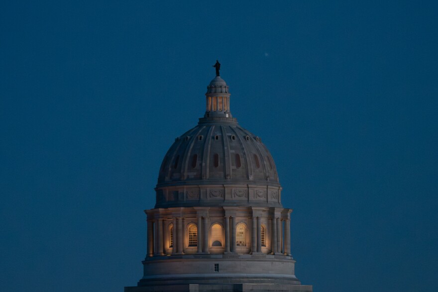 The Missouri Capitol on Wednesday, Jan. 14, 2026, in Jefferson City.