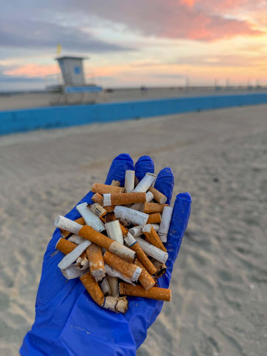 The Surfrider Foundation Bogue Banks Chapter announced that its crew collected 36 pounds of trash at the Circle Regional Beach Access in Atlantic Beach.