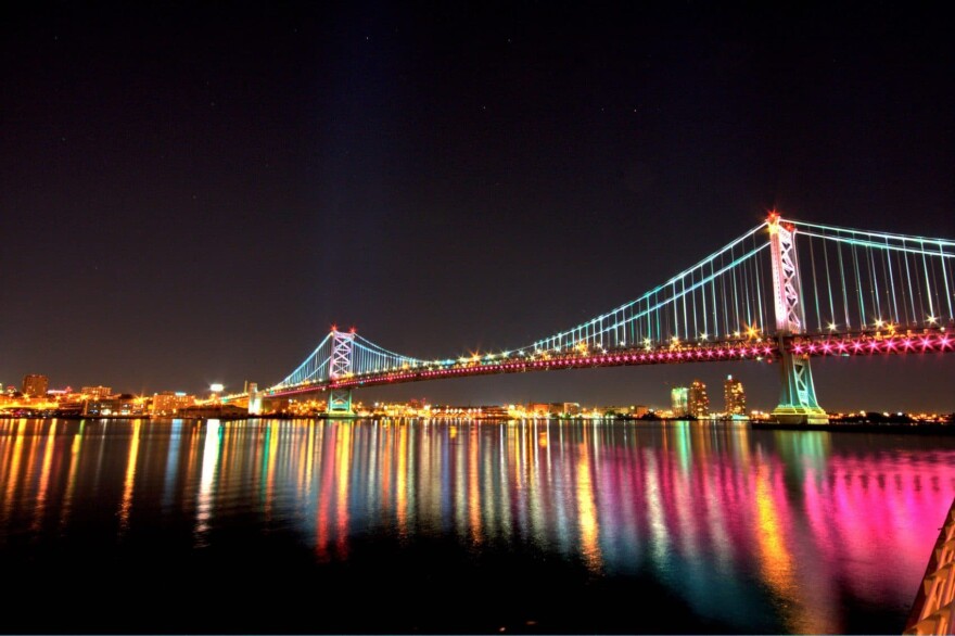 The Benjamin Franklin Bridge in Philadelphia. (jmdelacy/Flickr)