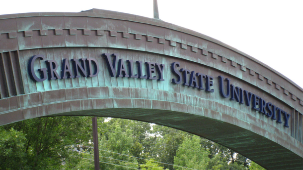 Grand Valley State University arch photo