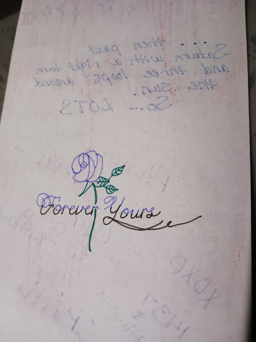 Billie Hoffman had been making her husband homemade greeting cards until the Iowa DOC changed its mail policy.