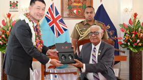 China has gifted a Hongqi 'Red Flag' executive sedan to Fijian President Naiqama Lalabalavu.
