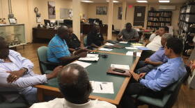 Members of 100 Black Men of SWFL during a meeting in 2017.