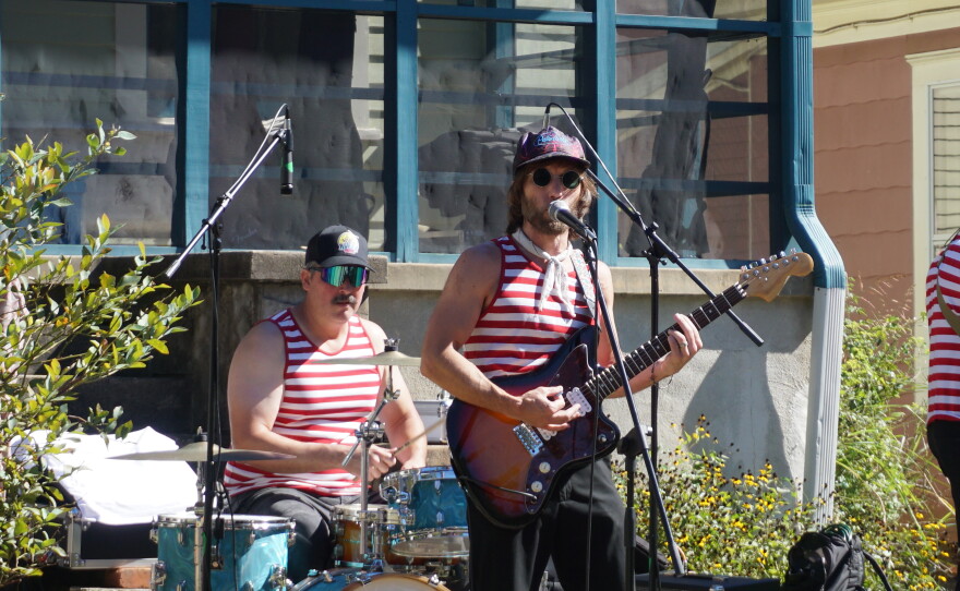 Photos from Porchfest 2026 and Boo-Le-Bark