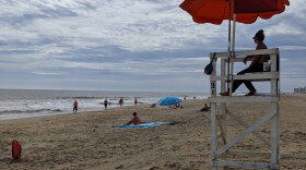 Photo by Rebecca Feldhaus Adams. The Virginia Beach oceanfront will be open this Friday, with restrictions.