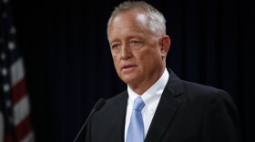 Deters at a news conference in 2017.
