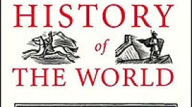The book tells the story of human kind from the stone age to the atomic bomb.