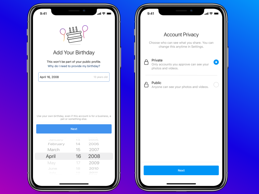 When kids under 16 join Instagram, their accounts will be made private automatically, as part of new safety settings for teens.