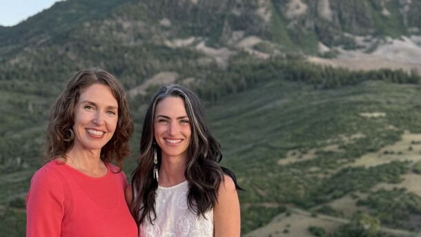 (left to right) Moriah Melín W. RM, CPM, NMBI and Rachel Snow RM, CPM of North Fork Midwifery
