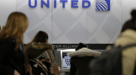 A United Airlines counter is seen at LaGuardia Airport in New York, Wednesday, March 15, 2017. (Seth Wenig/AP)