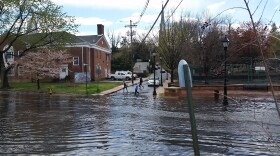 Floodwaters carry pollutants into rivers and the Chesapeake Bay.