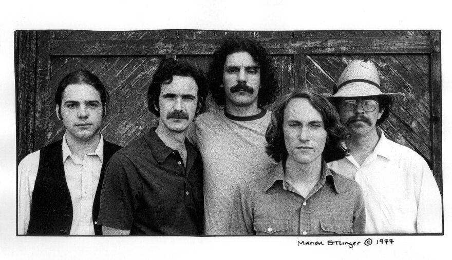 Burlington bluegrss band Pine Island ca. 1977