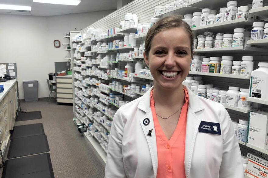 Pharmacist Lindsey Angelotti is the owner of Sheridan-Elliott Pharmacy. She will be participating in the state's new tobacco cessation order.