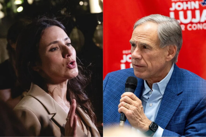 Democrat Gina Hinojosa, a state lawmaker from Austin, is challenging Republican Gov. Greg Abbott in November of 2026.