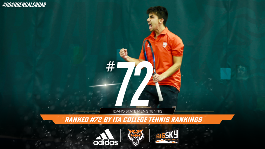 Men's Tennis 2/21/2024 12:45:00 PM Ryan Cheney, ISU Sports Information
