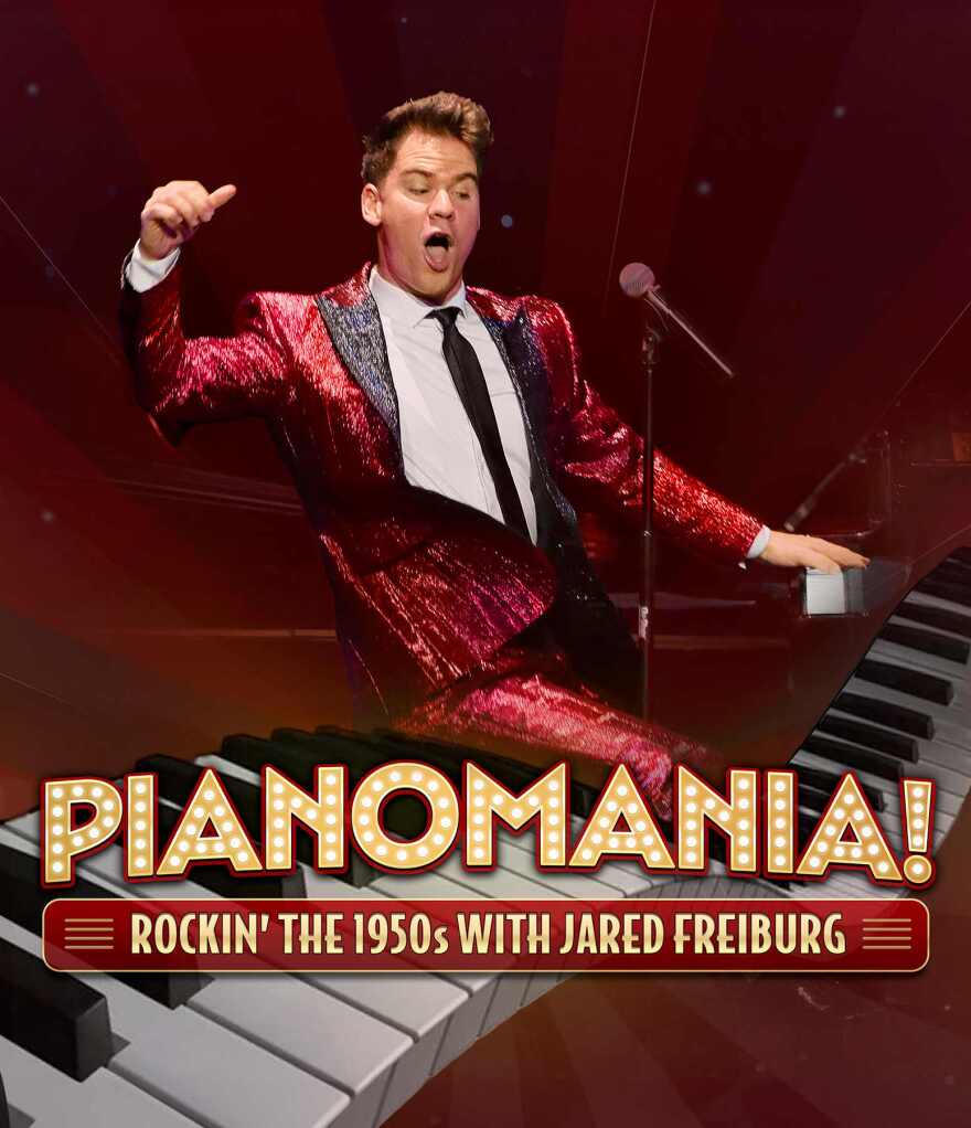 Gulf Coast Symphony Poster for 'Pianomania'