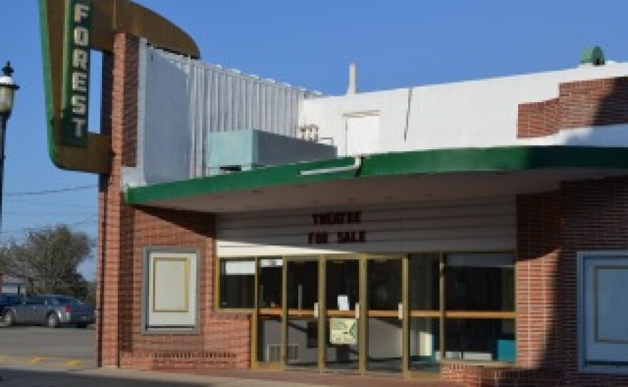 The theater in Forest City is one small town cinema that closed due to digital conversion costs.