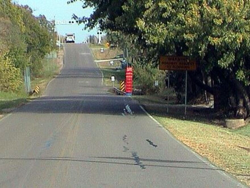 SW 34th Street just east of Interstate 35 in Moore.