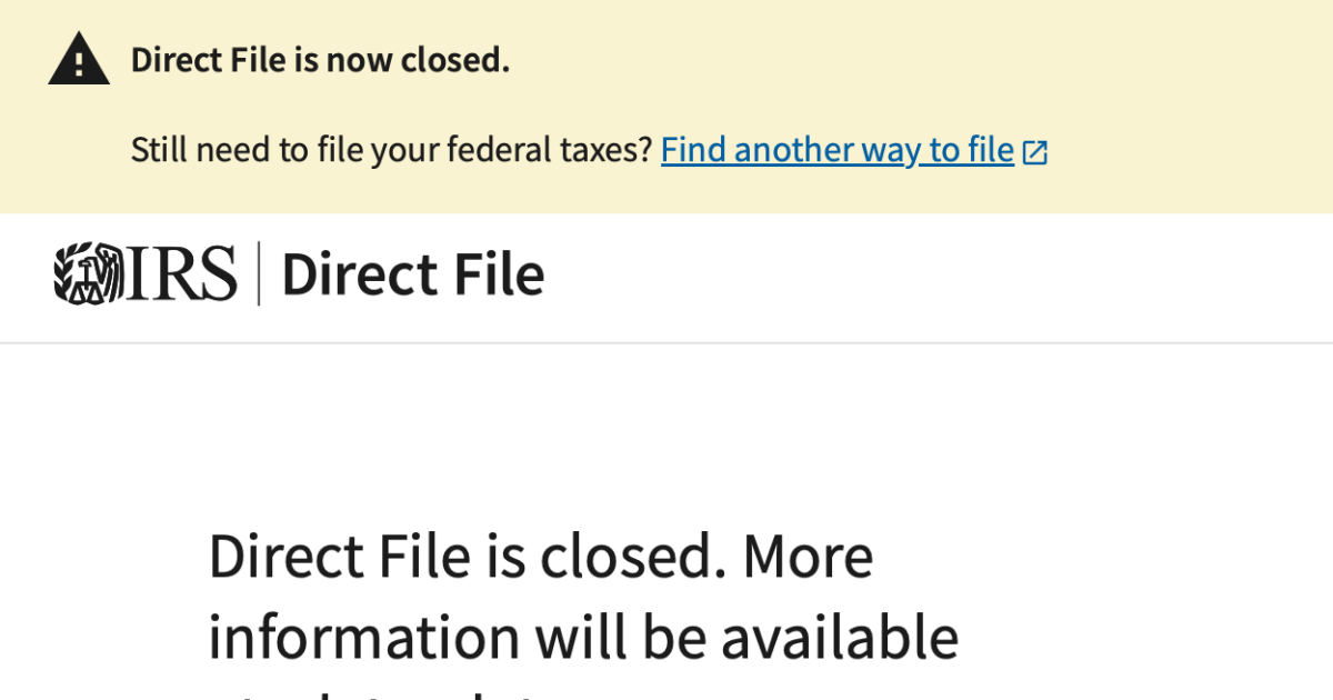 Free tax filing program piloted in Idaho permanently halted by Trump administration