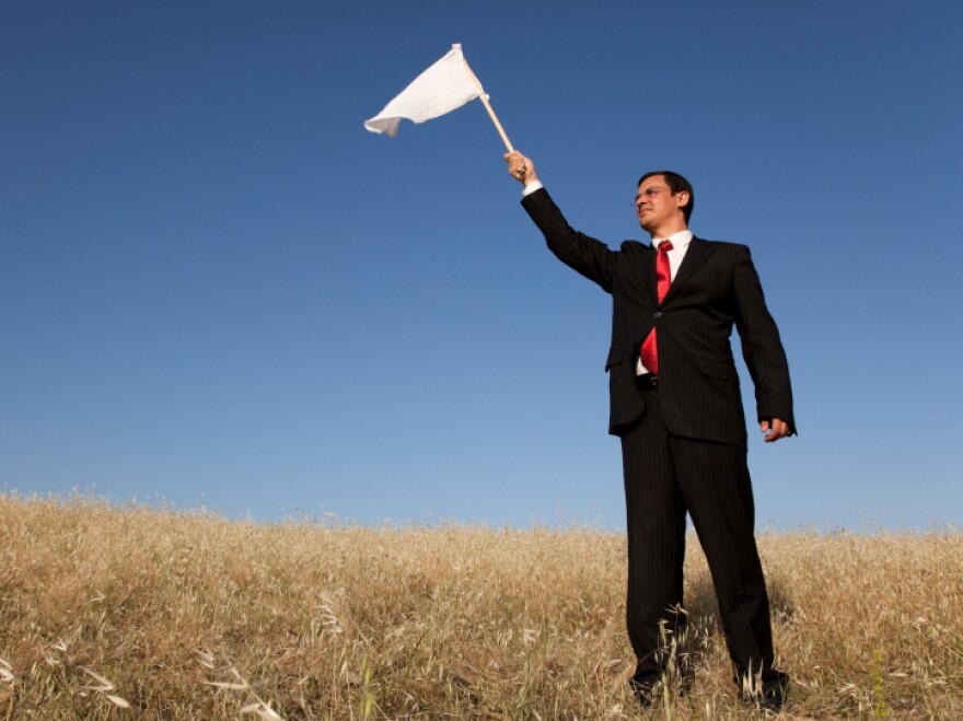 Republicans and Democrats are locked in a debate over the nation's deficit but some believe the GOP is ready to surrender.