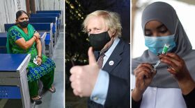 From left: Prakash Singh, Aaron Chown, Robert Bonet/Getty Images