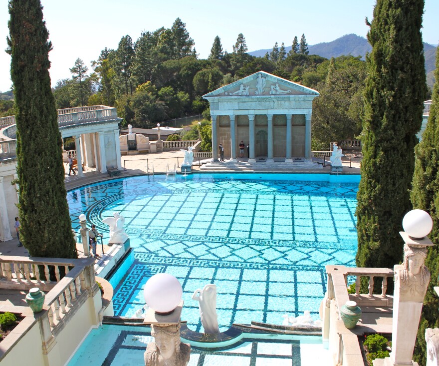 Hearst Castle, Neptune Pool, San Simeon, CA.