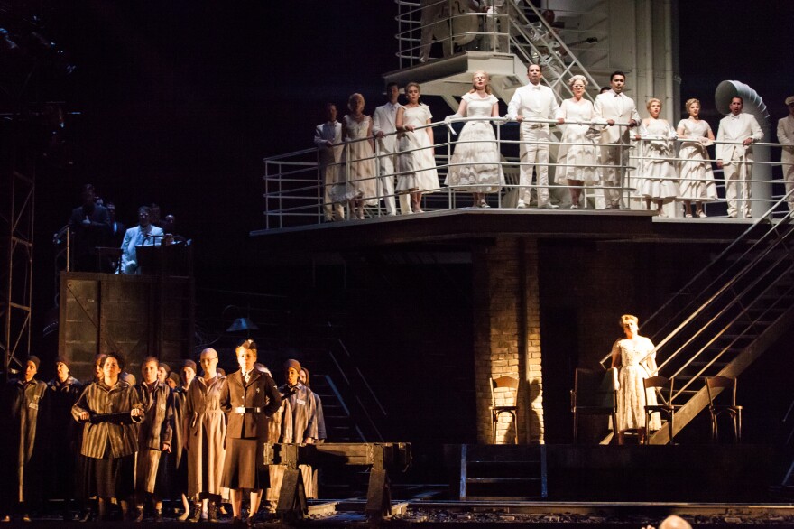 The action in <em>The Passenger</em> begins on the deck of a cruise ship, then ventures below deck as the characters' memories of the Holocaust surface.