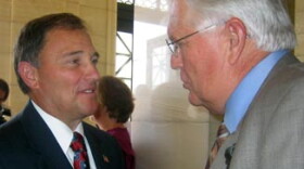 Governor Gary Herbert (on left)