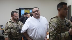 FILE - Death row inmate Taberon Honie leaves the Utah Board of Pardons commutation hearing on July 22, 2024, at the Utah State Correctional Facility, in Salt Lake City. (AP Photo/Rick Bowmer, Pool, File)