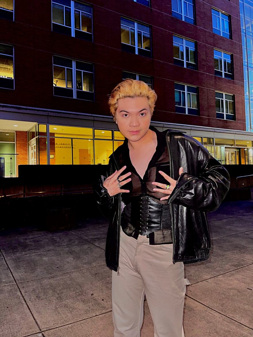 Nicolas Obligacion says the summer bridge program has given him a "head start" for the fall. He's from Washington, and he said it's been helpful to get to know the campus and the city.