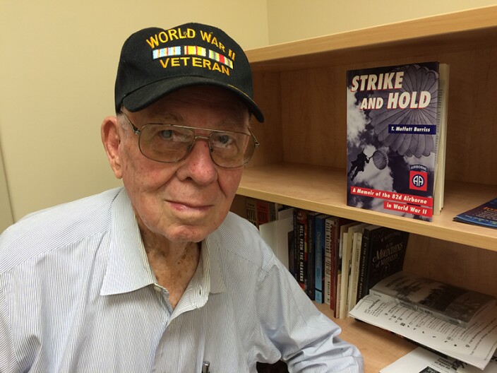 T. Moffatt Burris, who died Jan. 4 at age 99, participated in numerous battles during World War II to help save the world.  He recalled some of those experiences in a 2016 interview with South Carolina Public Radio.