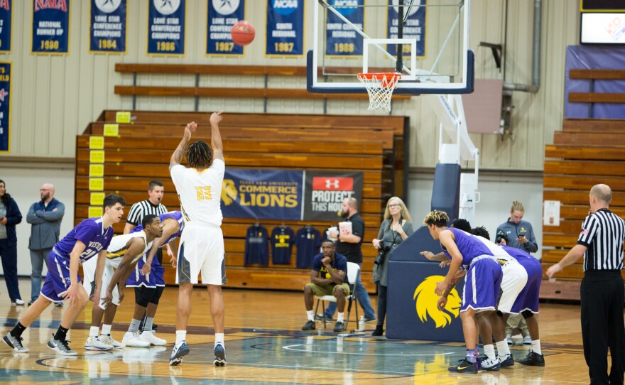 Marquieth Russell (23) had 13 points and a team-high eight rebounds. He shot 6-of-7 from the field against WNMU.