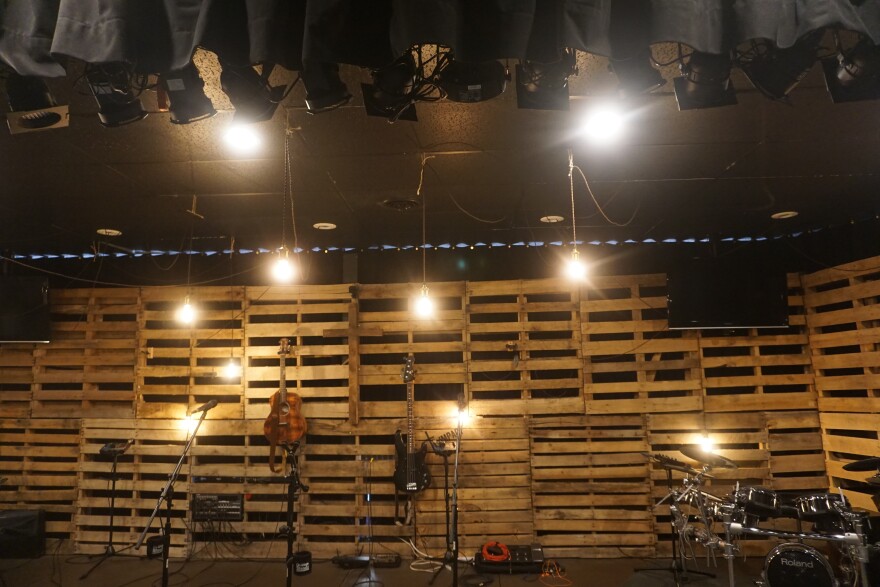 The Impact Ministries stage in May.