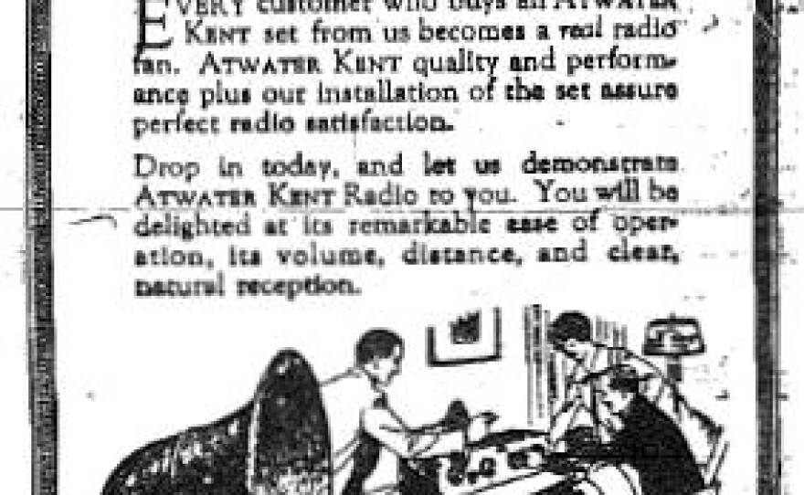 Ad from November 14, 1925 issue of The Purdue Exponent