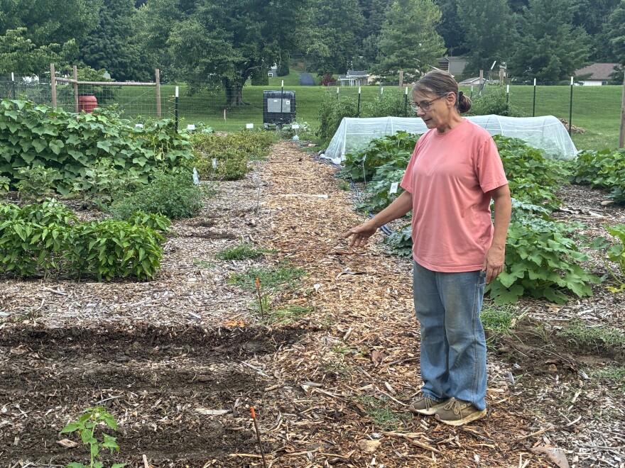 Marie Goodwin discusses the Eastmont Community Garden.