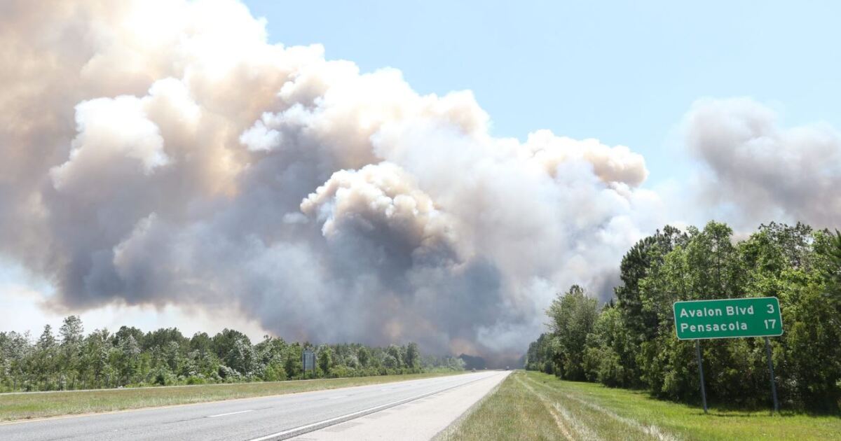 Illegal Burn Barrel Sparked Florida Panhandle Wildfire That ...