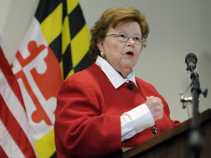 Barbara Mikulski becomes 34th Senator to endorse the White House-backed Iran nuclear agreement.