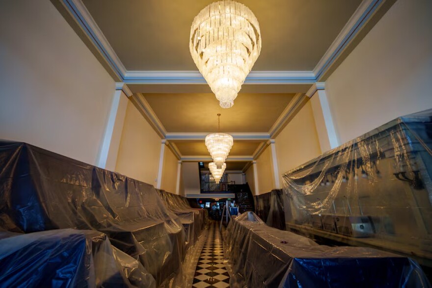(Trent Nelson | The Salt Lake Tribune) The Bluebird Cafe in Logan, which is being renovated, on Friday, March 7, 2025.