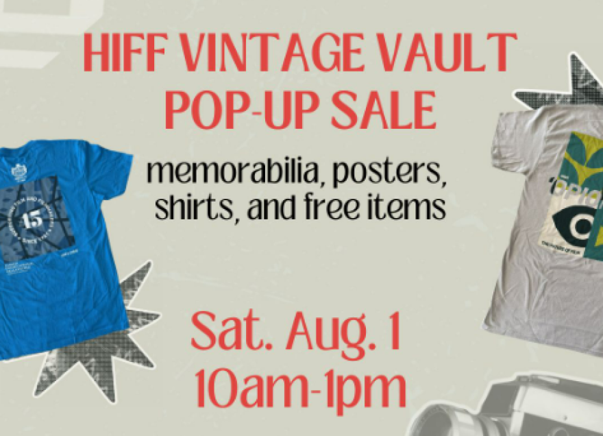 The HIFF Vintage Pop-Up Sale takes place on Aug. 1 from 10 a.m. to 1 p.m. in Kaimukī.