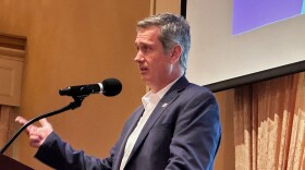Tom Jalics is the chief market strategist for Fifth Third Bank. He spoke to the Elkhart Chamber of Commerce at its annual economic update luncheon on Tuesday.