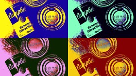 soup cans with printed experation dates on the bottom