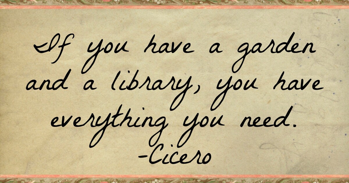 A garden of garden quotes | HPPR